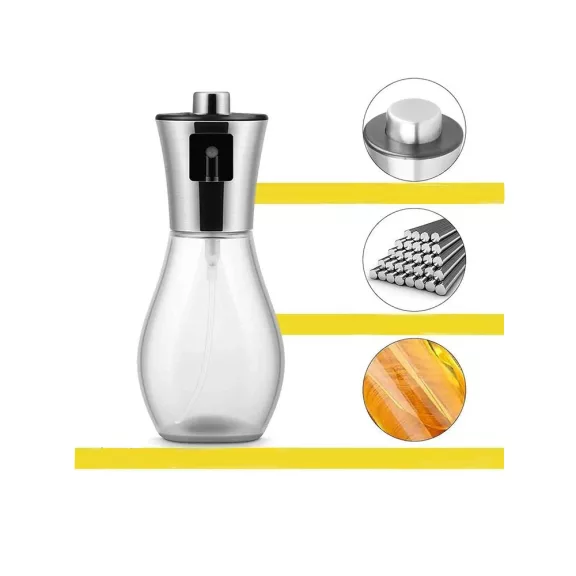 olaj spray adagoló 200 ml üveg olajpermetező