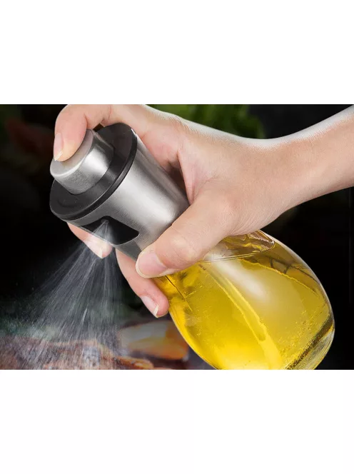 olaj spray adagoló 200 ml üveg olajpermetező