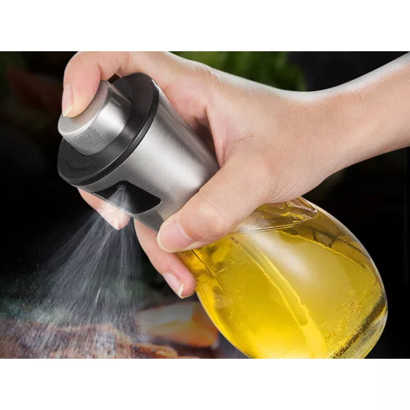 olaj spray adagoló 200 ml üveg olajpermetező