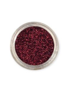 KiviArt Bio Kozmetikai Csillámpor Burgundy  - Biológiailag Lebomló Burgundi Glitter
