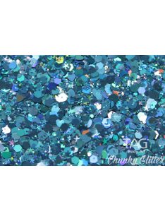 TAG Chunky Glitter Gel Blue - kék 20gr