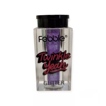 Febble Extra finom csillámpúder Lila