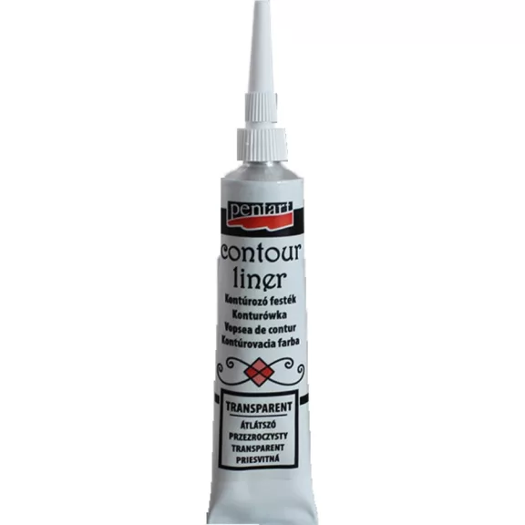 Kontúrozó festék, Pentart - több színben 20 ml