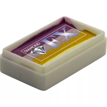 Diamond FX Cherry Pie csíkos arcfesték 28g, professzionális "one stroke" festék, piros pink fehér színek, virág és romantikus festés, bőrbarát, vízbázisú
