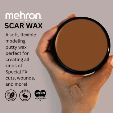 Mehron Scar Wax Medium – professzionális SFX heg- és sebwax