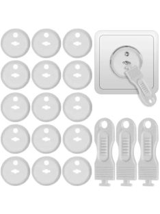   Konnektor - aljzatvédő – Biztonságos Otthon Gyermekeknek 10db/cs