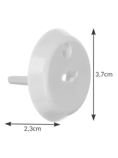 Konnektor - aljzatvédő – Biztonságos Otthon Gyermekeknek 10db/cs