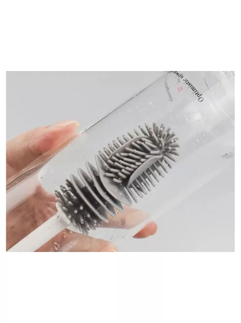 szilikon pohármosó kefe hosszú palack tisztító