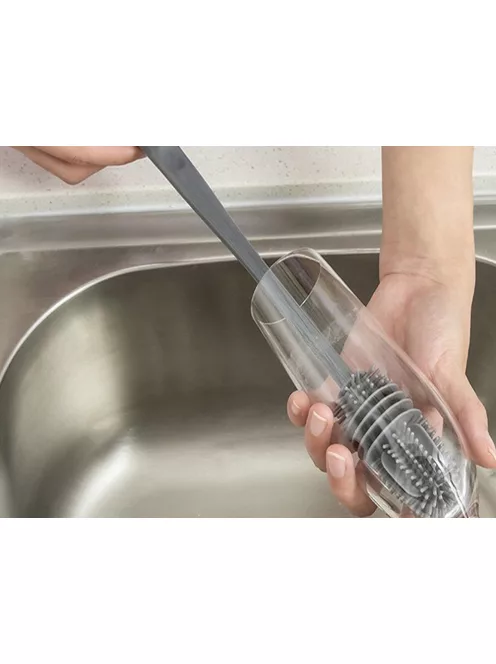 szilikon pohármosó kefe hosszú palack tisztító