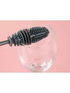 szilikon pohármosó kefe hosszú palack tisztító