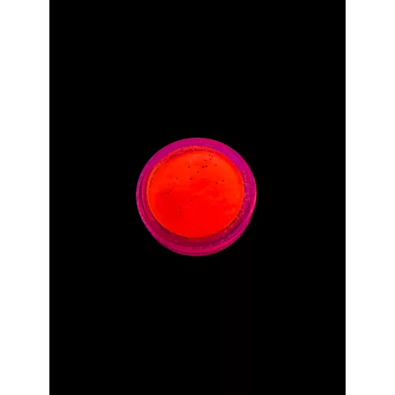 KiviArt UV Neon Csillámpor Dark Orange SO504 - Világító Sötét Narancs Glitter