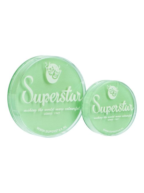 Superstar Aqua Pisztácia színű arcfesték 45 grammos tégelyben, matt zöld, gyerekeknek is