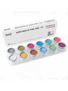 Grimas Water Pearl Pure Paletta P12 gyöngyházfényű arcfesték