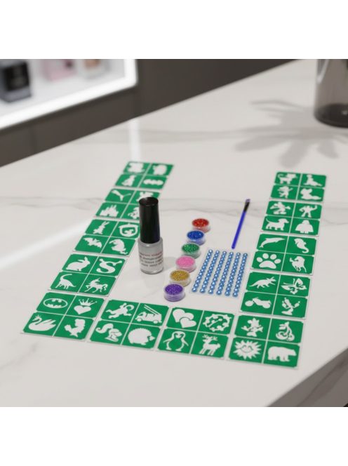 Csillámtetkó szett