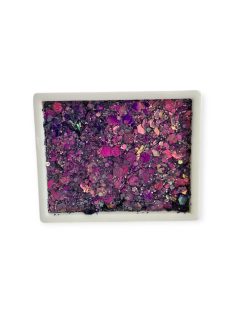 KiviArt Glitter Cream 'Mystic Orgona' irizáló lila csillámkrém arcra és hajra