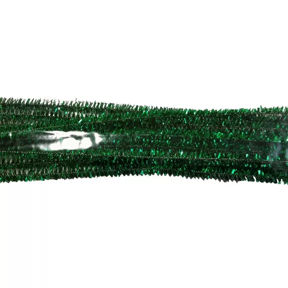 Zsenília drót Metál színek  6x300mm 10db/cs