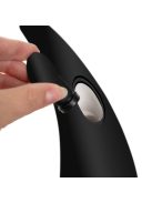 Ruhhy fekete színű, érintésmentes (szenzoros) automata szappanadagoló 300ml-es tartállyal, modern fürdőszobákba és konyhákba