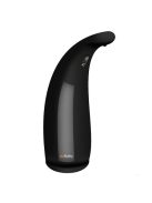 Ruhhy fekete színű, érintésmentes (szenzoros) automata szappanadagoló 300ml-es tartállyal, modern fürdőszobákba és konyhákba