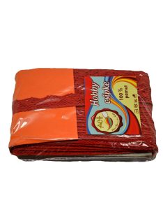 Csipke 100% pamut 2 cm-es piros