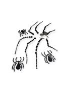 Strasszkő öntapadós arcra - Pók