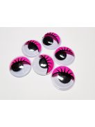 Szempillás mozgószem több méretben, színben