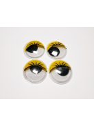 Szempillás mozgószem több méretben, színben