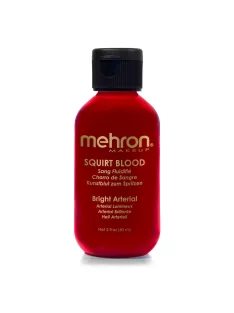 Mehron Squirt Blood Bright Arterial – professzionális víz alapú SFX vér (60 ml)