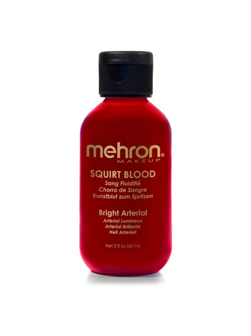 Mehron Squirt Blood Bright Arterial – professzionális víz alapú SFX vér (60 ml)