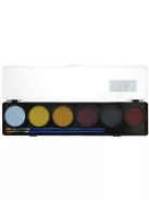 Diamond FX BEAST 6 színű arcfesték készlet 6x10g, professzionális vízbázisú festék, állatias és karakteres színek, Halloweenre, bőrbarát