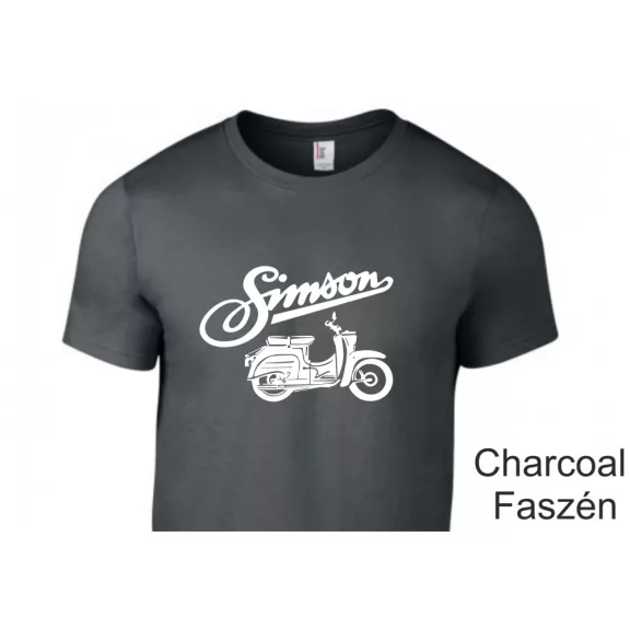 Simson Swalbe motoros póló – Egyedi retro stílus a legendás motor szerelmeseinek