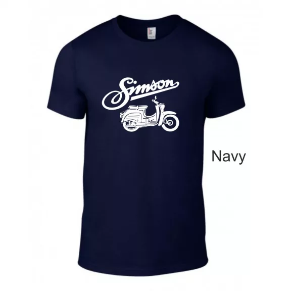 Simson Swalbe motoros póló – Egyedi retro stílus a legendás motor szerelmeseinek