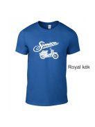 Simson Swalbe motoros póló – Egyedi retro stílus a legendás motor szerelmeseinek