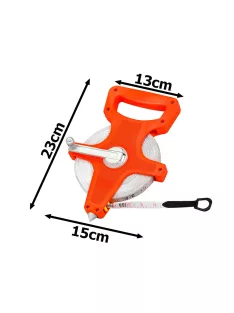 30 méteres mérőszalag üvegszálas feltekerhető kivitel