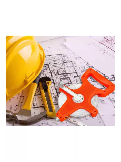 30 méteres mérőszalag üvegszálas feltekerhető kivitel