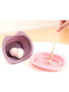 szilikonos Ecsettál - ecsetmosó, 