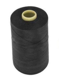   Varrócérna 100% poliészter 40/2 - 1000 m - fehér, fekete színben