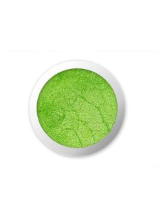 Selyempor, pigment por - élénk zöld PP033