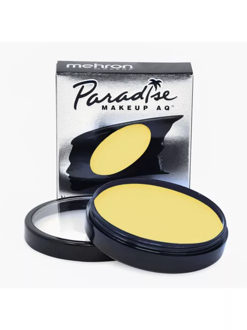 Mehron Paradise Makeup AQ Pastel Yellow (40 g) – Pasztell sárga arcfesték, vízbázisú testfesték