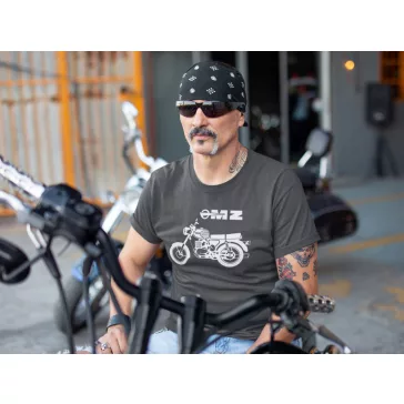 MZ TS motoros póló – Egyedi retro stílus a legendás motor őrültjeinek.