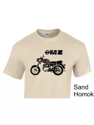 MZ TS motoros póló – Egyedi retro stílus a legendás motor őrültjeinek.