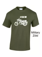 MZ TS motoros póló – Egyedi retro stílus a legendás motor őrültjeinek.