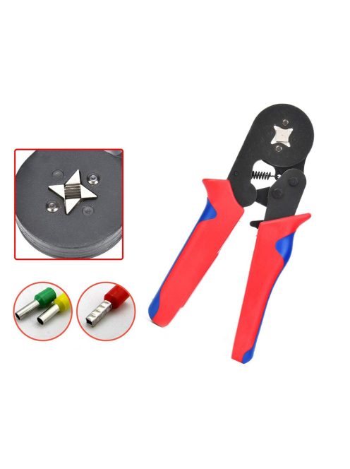 Krimpelő Kábelhüvely Prés 0,25-10 mm²