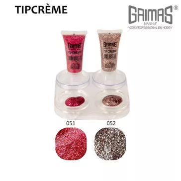 Grimas csillámzselé Piros 8 ml 051