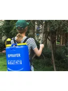 Háti pumpáspermetező, 16 literes, lándzsával, kerti növényvédelemhez és öntözéshez