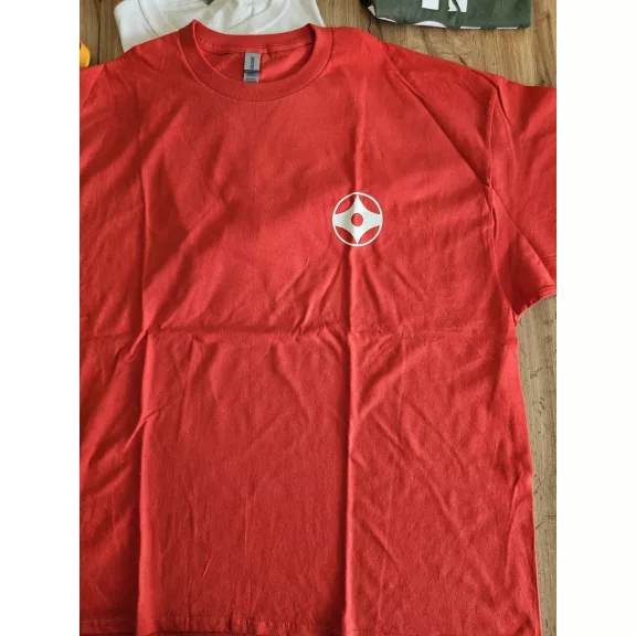 3XL póló karate piros
