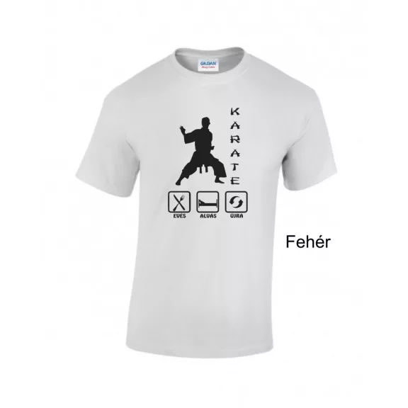Póló - Evés, alvás, karate, újra