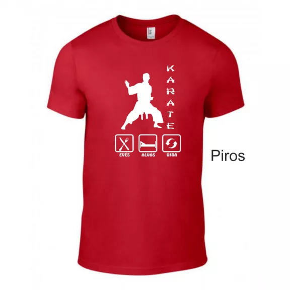 Póló - Evés, alvás, karate, újra