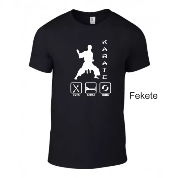 Póló - Evés, alvás, karate, újra