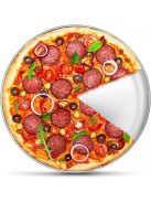Pizza sütőforma 19 és 26 cm, fém