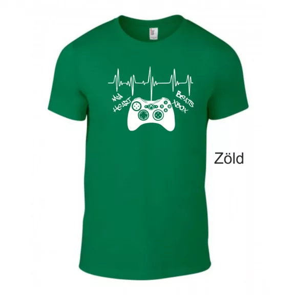 Póló - My Heart Beats Xbox